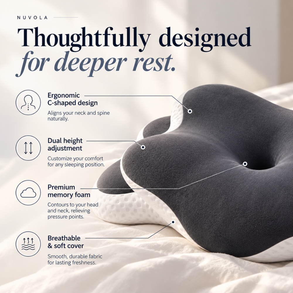 Nuvola Contour Pillow