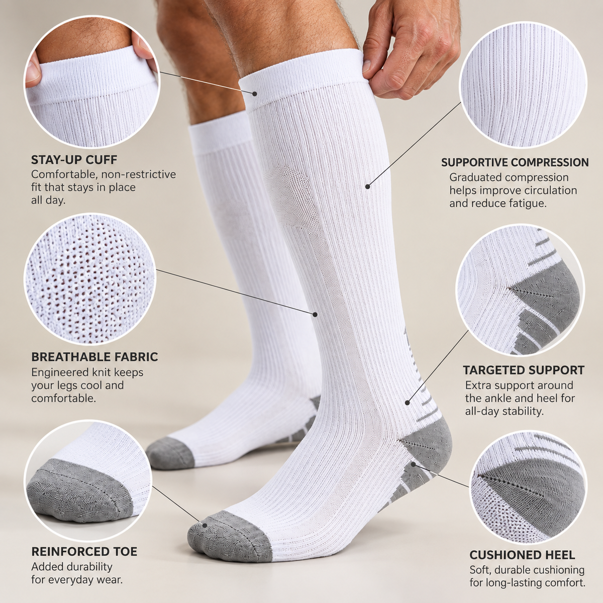 Tailor™ Compression Socks